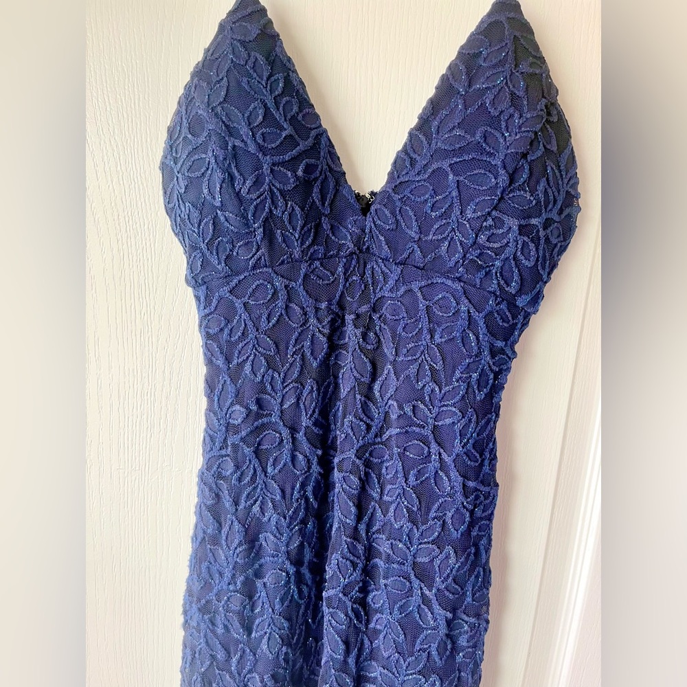 Windsor Navy Blue Prom Dress